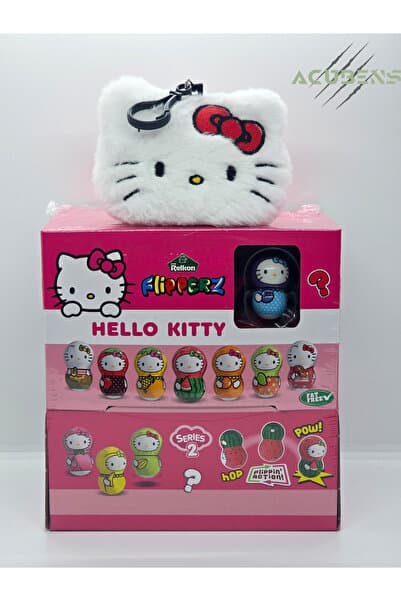 Acubens Flipperz Hello Kitty 2.Seri (Meyveli) Hacıyatmaz Figürler 24 Adet & Hediyeli