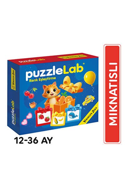 12-36 Ay PuzzleLab - İlk Renk Eşleştirme