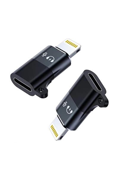 Daytona Lightning ≥ USB C Şarj ve Data Aktarım Destekli Kulaklık Adaptörü 2 Adet-CL2