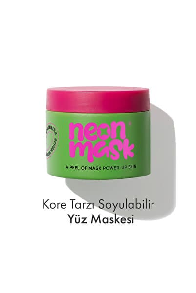 Greenlabel Neon Mask Cilt Canlanması Ve Kolajen Desteği Sağlayan Yaşlanma, Siyah Nokta Karşıtı Soyulabilir