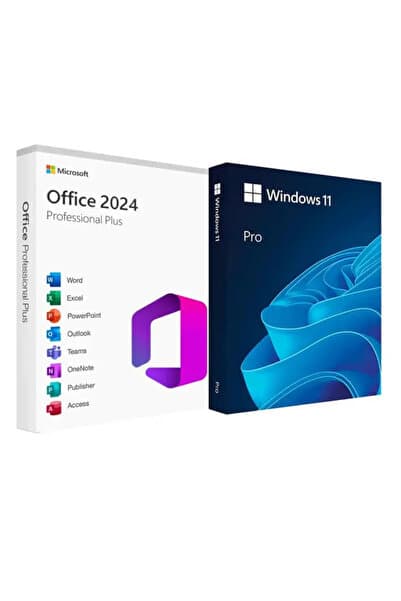 Microsoft Windows 11 Pro Office 2024 Pro Plus Dijital Lisans Anahtarı Kalıcı Key 2026