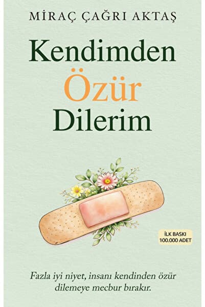 İndigo Kitap Kendimden Özür Dilerim