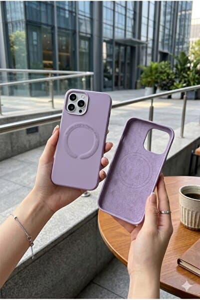 iThink Original Accessories iPhone 14 PLUS/15 PLUS TELEFON KILIFI MAGSAFE KABLOSUZ ŞARJ LEATHER KAPAK