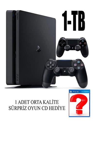 ATS Sony Ps4 1 Tb Slim Kasa 2 Adet Sıfır V2 Kol Teşhir Ürün 12 Ay Garanti