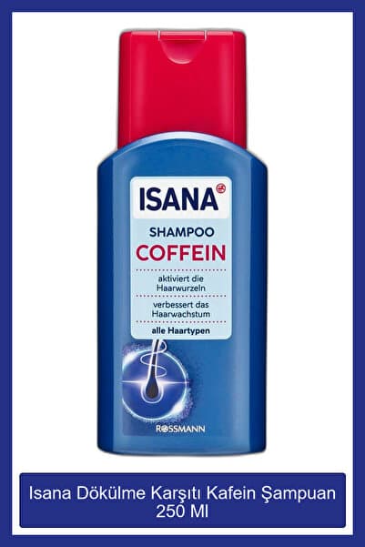 ISANA Dökülme Karşıtı Kafein Şampuan 250 Ml