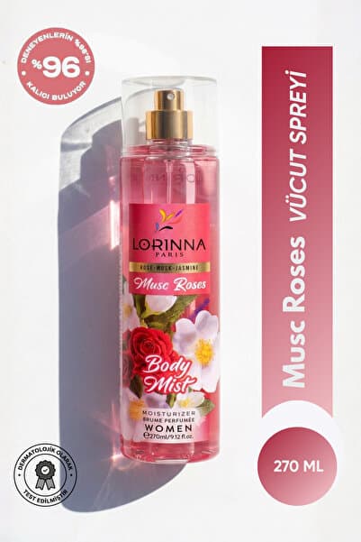 Lorinna Paris Musc Roses 270 ml Body Mist