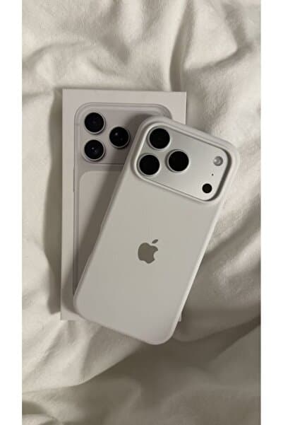 MELIFLIO iPhone 17 Pro Max Uyumlu Içi Kadife Lansman Premium Kılıf - Beyaz