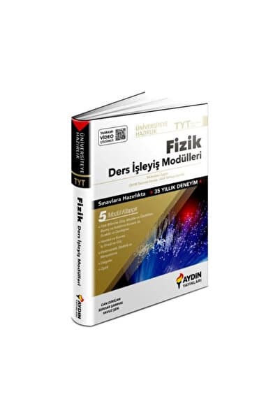 Aydın Yayınları AYDIN TYT FİZİK DERS İŞLEYİŞ MODÜLLERİ