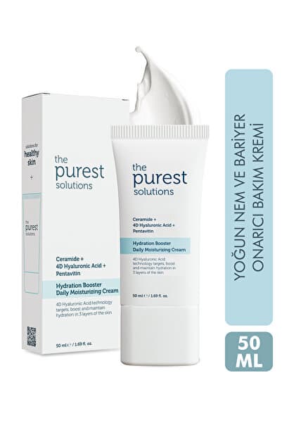 24 Saat Etkili Günlük Yoğun Nemlendirici Cilt Bakım Kremi 50 ml