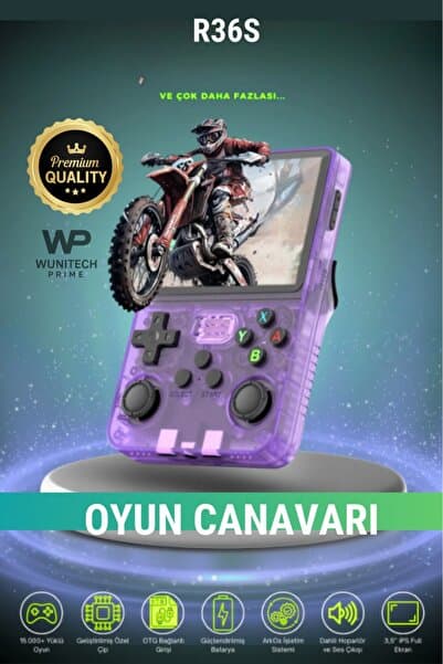 WUNİT R36s Oyun Konsolu Güncel El Atarisi 21.000 Oyun Hd Ekran Retro Oyunlar