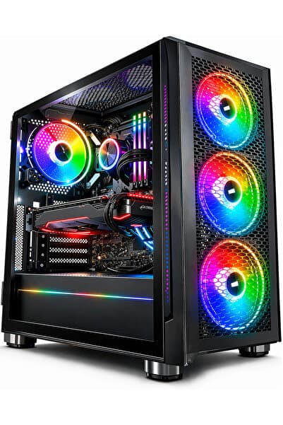 J-TECH Mira i3 2100 3.10GHz 8GB RAM 128GB SSD Masaüstü Bilgisayar