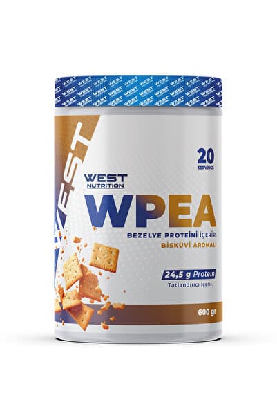 West Nutrition WPEA Bezelye Proteini Tozu 600 gr Bisküvi Vegan