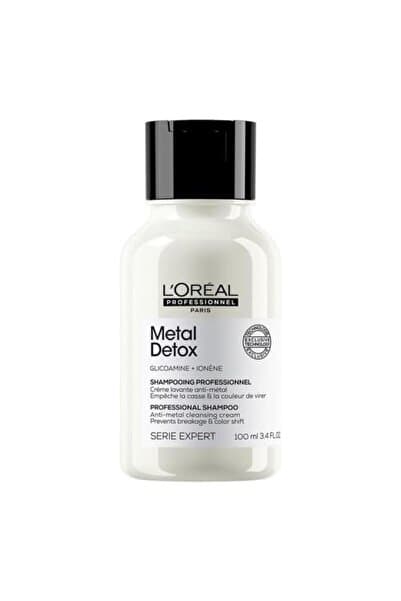 L'oreal Professionnel Metal Detox İşlem Görmüş ve Yıpranmış Saçlar İçin Kırılma Karşıtı Arındırıcı Şampuan-100 ml