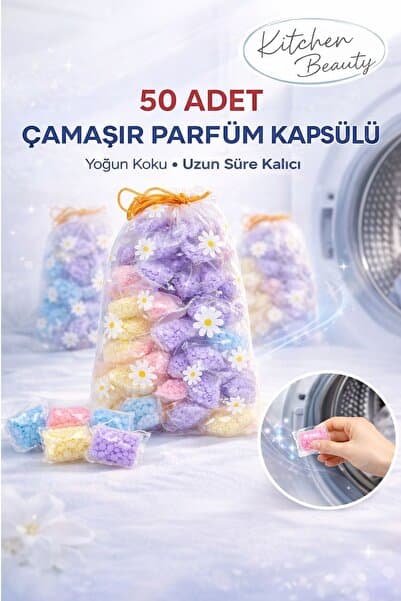 50 adet Çamaşır Kokusu Ve Parfümü Boncuk Taze Temiz Harika Kokulu Giysi Dolap Kokusu Anti Statik