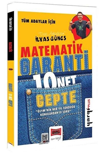 Yargı Yayınları Yargı 2026 KPSS MEB-AGS TYT AYT MSÜ Matematik Garanti 10 Net Cepte Soru Bankası - İlyas Güneş Yargı
