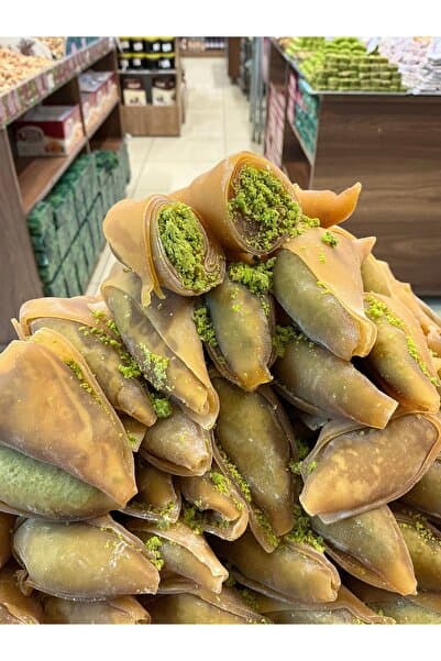 Elit Kuruyemiş Özel Muska | 500gr | Boz Antep Fıstıklı | İnce Sarım | Gaziantep | El Sarımı