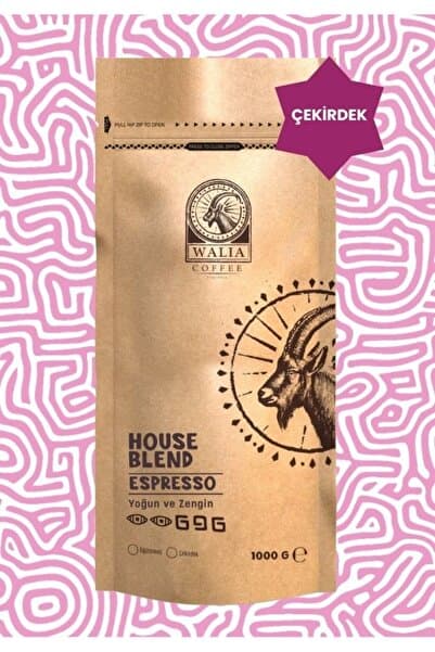 ESPRESSO ÇEKİRDEK HOUSE BLEND 1KG ORTA KAVRUM