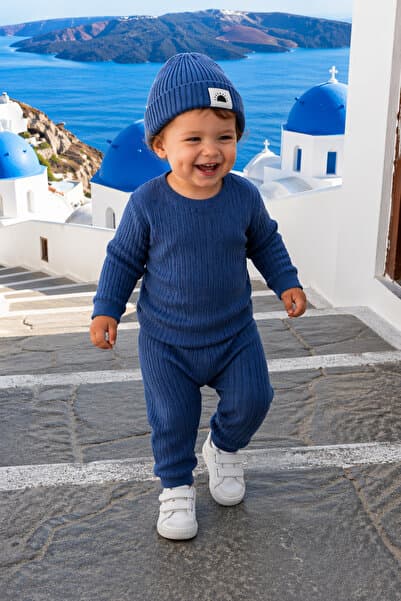Mai Perla 3 Parça Güneşli Organik Bebek Takımı