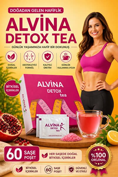 ALVİNA DETOX Alvina Tea (Tekli Paket)