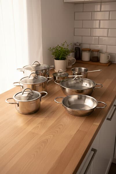 Kayra 12 Parça Çelik Set