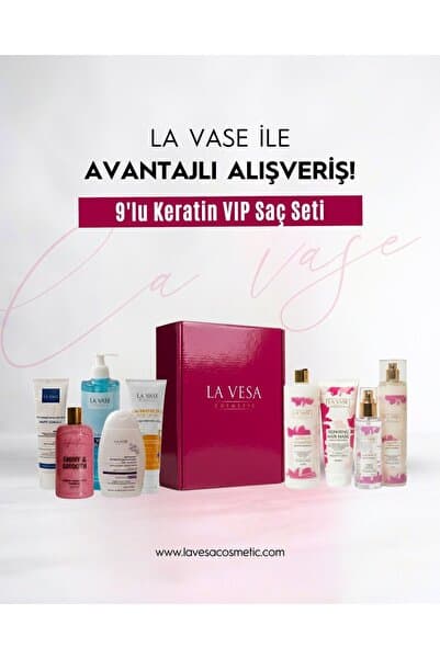 La Vase Keratin Vip Set
