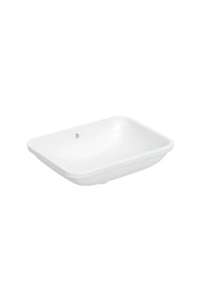 Geberit Variform Dikdörtgen Tezgah Altı Lavabo 49cm Beyaz - 505.060.01.1