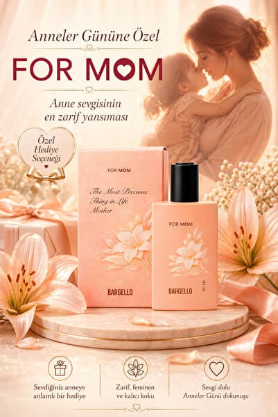 Bargello Anneler günü Parfümü For Mom 50 ML EDP
