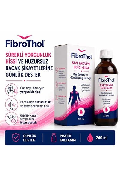 FİBROTHOL Kas Konforu ve Günlük Enerji Desteği 240 ml