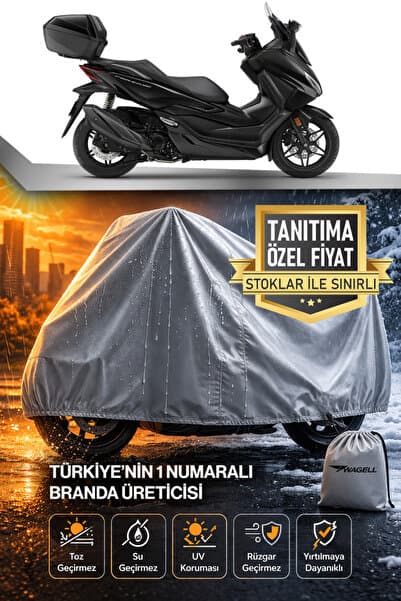 Budge Honda Forza Branda Arka Çanta Uyumlu Motorsiklet Brandası Nss250 Nss300 - çantalı maxi scooter