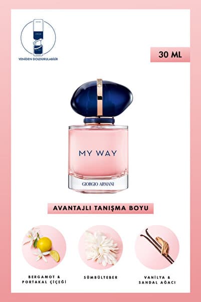 My Way EDP 30 ml Kadın Parfüm 3614272907652