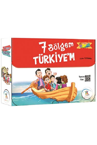 5 Renk Yayınları 5 Renk 7 Bölgem Türkiyem Hikaye Seti