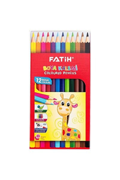 Fatih 12'li Tam Boya Kuru Boya Karton Kutu / 33112