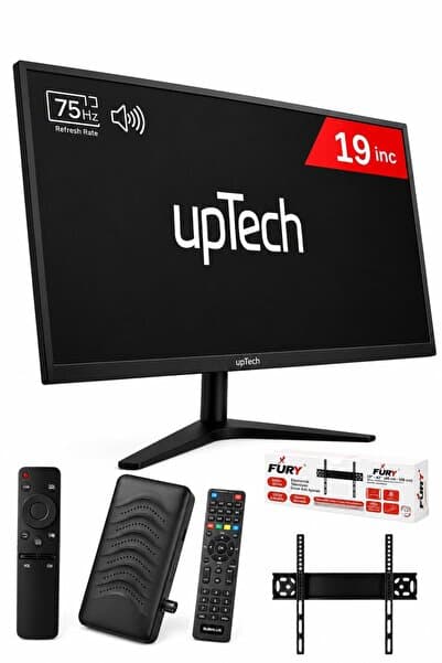 19’’ (48 Ekran) Monitör|Çanaklı/Çanaksız WiFi'li Uydu Alıcısı+TV Askı Aparatı HEDİYE