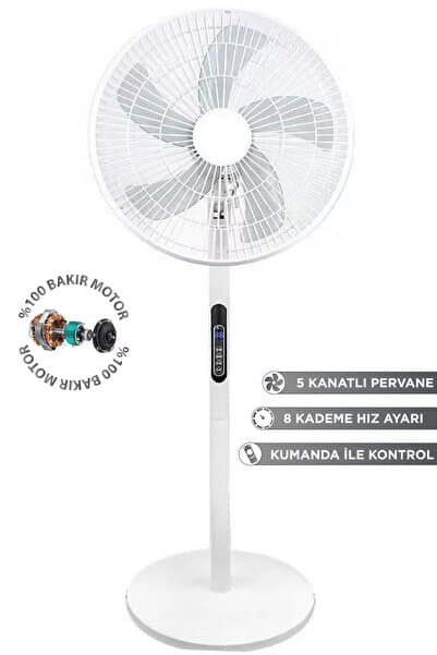 JOYSIDEA AYAKLI VANTİLATÖR KUMANDALI 90 DERECE SALINIMLI 16 İNÇ 8 KADEME HIZ AYARLI FN-99