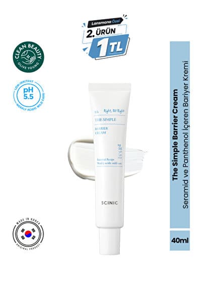 The Simple Barrier Cream Ceramide Nemlendirici Bariyer Kremi 40ml