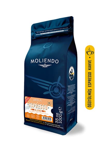Moliendo Amalfi Espresso Blend Kahve (Öğütülmüş Espresso Kahve) 1000 g