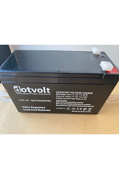 Dotvolt LC 12V 7 AH KURU TİP AKÜ