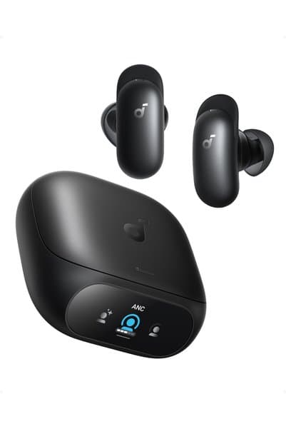 Anker Soundcore Liberty 5 Pro, Yapay Zeka Destekli Hibrit Gürültü Engelleme, LDAC, Hi-Res Audio, IP55, Siyah - D1203