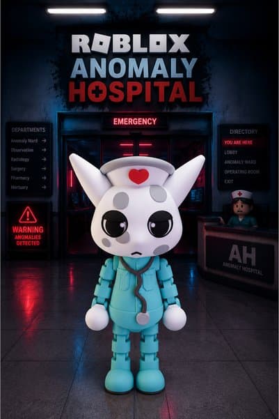 Suelo Butik Roblox Animal Hospital Baş Hemşire Head Nurse Eklemleri Hareketli Anomaly Hayvan Hastanesi Oyuncak