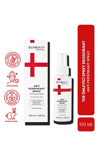 SELİNBEAUTY Skin&Care El&Ayak&Koltuk Altı Ter Önleyici Sprey Deodorant