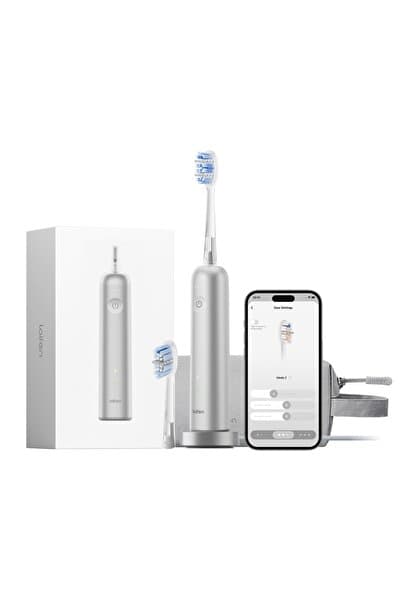 Laifen Wave PRO Orijinal Alüminyum Alaşım Elektrikli Diş Fırçası Açık Gri
