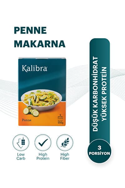 KALİBRA Yüksek Protein, Düşük Karbonhidrat ve Düşük Kalori İçeren Ketojenik Diyete Uygun Makarna