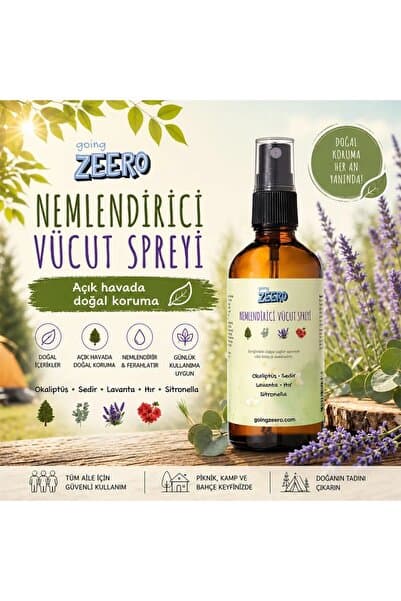Going Zeero Nemlendirici Vücut Spreyi - 100 ml