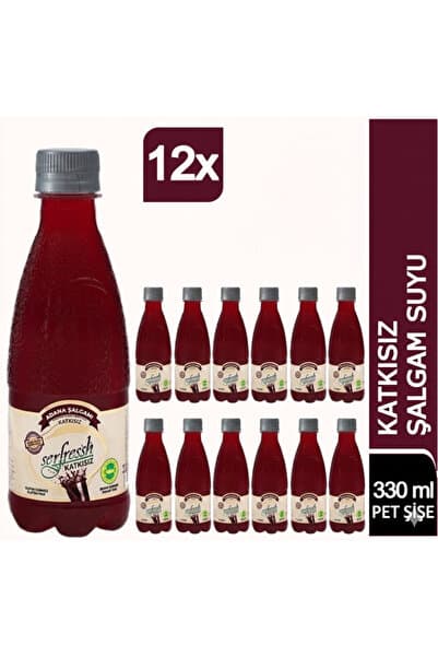 Serfresh Adana Şalgamı ACISIZ 12x330 ML