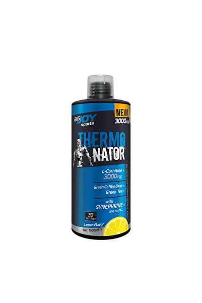 Bigjoy L-Karnitin ThermoNator Limon Aromalı – 33 Servis (L-Karnitin 3000 mg / Servis)