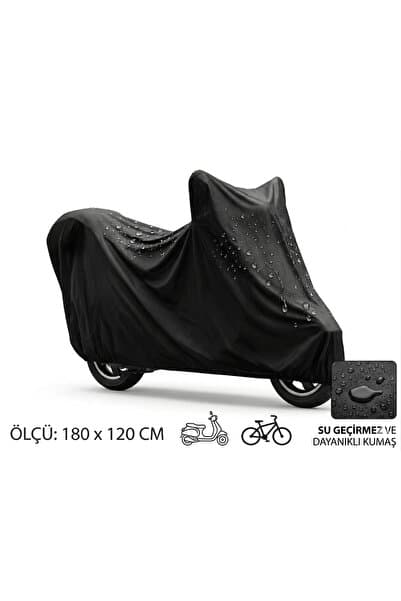 yusa stores Motosiklet ve Scooter Koruma Brandası - 180x120 cm Su, Toz ve UV Geçirmez Elektrikli Bisiklet Çadırı