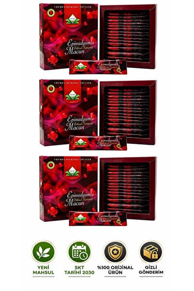 Themra Propolis Kudret Bal Ginsengli Bitkisel Karışımlı Mesir Atom Güç Kuvvet Macun 12x12 Gr 3 Adet