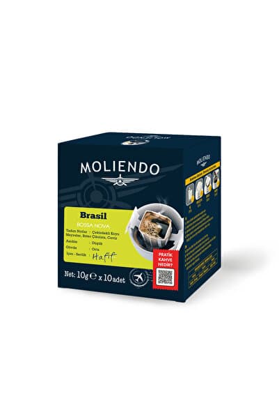 Moliendo Brasil Bossa Nova Pratik Filtre Kahve 10x10 g