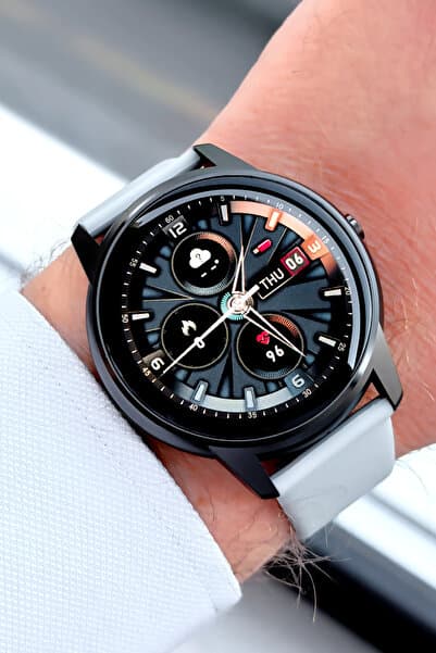 Daniel Klein R18 Akıllı Saat - Bluetooth Arama Nabız Tansiyon SpO2 Uyku Takibi 100+ Spor Modu IP67 - DKR18-03