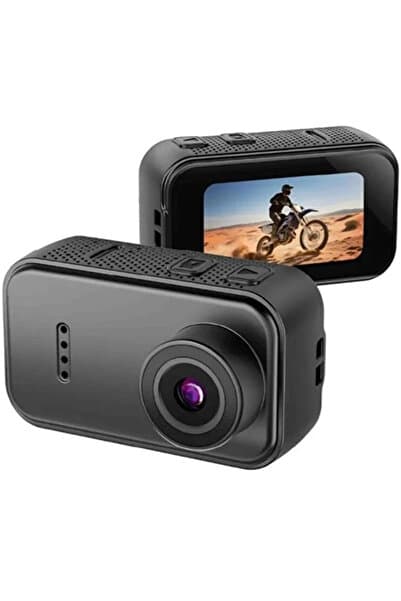 PREPARE Parmak Kamera F2 2K 1080P 130° Geniş Açı IPS Ekranlı 25g Mini Taşınabilir Cep Kamerası